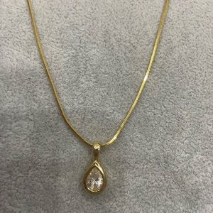 Gold Chain and Pendant